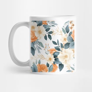 Wedding Flowers Pattern 1 Mug